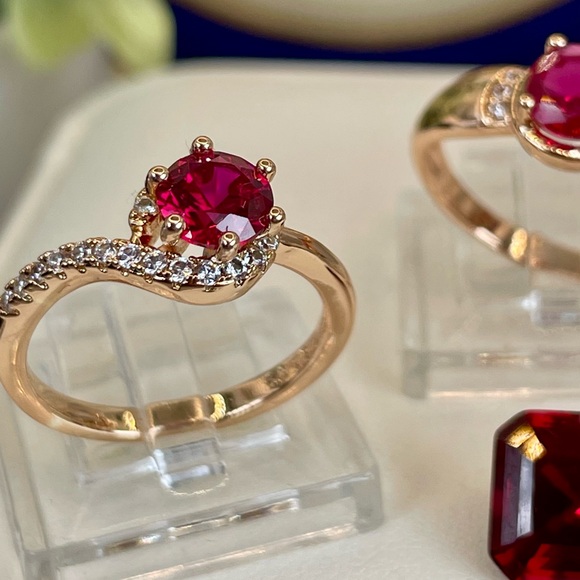 PRIVATE LISTING Ruby Rings - Picture 4 of 17